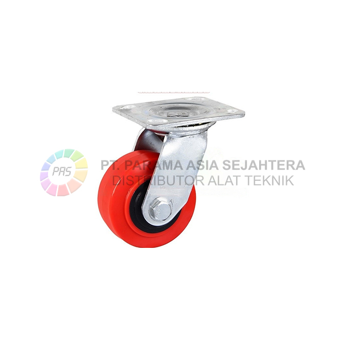 RODA PU PLASTIC CORE 4" H (30100) WIPRO