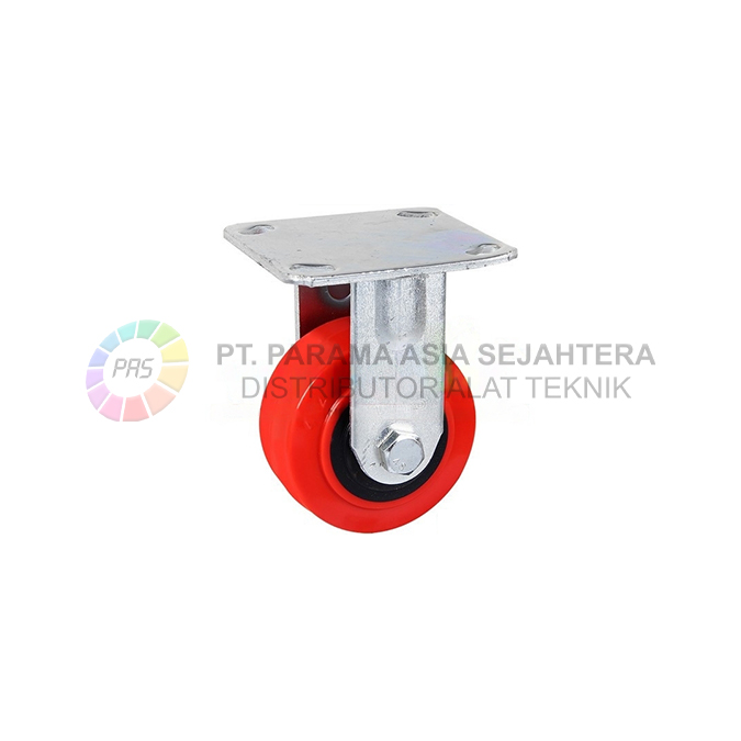 RODA PU PLASTIC CORE 4" M (30100F) WIPRO