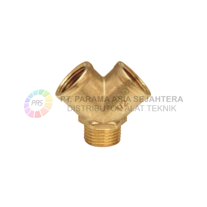 WN5104 Y-TYPE CONNECTOR F1/2" X F1/2" X M1/2" WIPRO