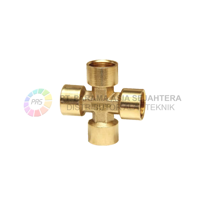 WN5115 CROSS CONNECTOR F1/2" X F1/2" X F1/2" X F/1/2" WIPRO