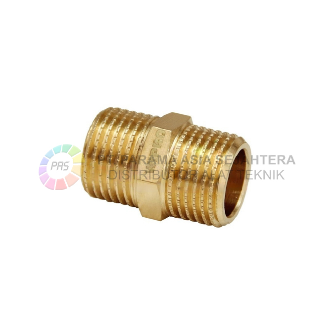 WN5127 DOUBLE NAPLE (MALE NAPLE)  M3/8"XM1/8" WIPRO