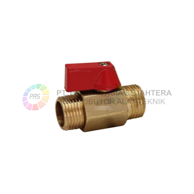 WN5313 MINI BALL VALVE-MM  1/2" WIPRO