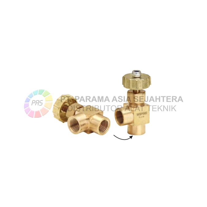 WN5326 NEEDLE VALVE 1/4" WIPRO