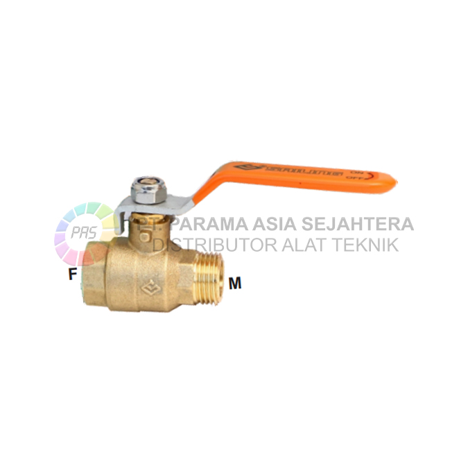 BALL VALVE(MXF)-(B1012)  3/4"M X 3/4"F  PN25 SAILING