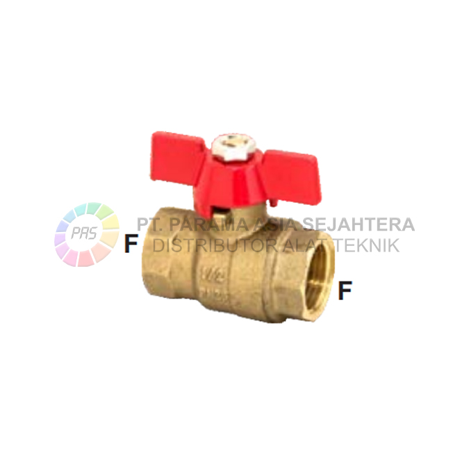 BALL VALVE T(B1014)  1/2"  PN25  SAILING