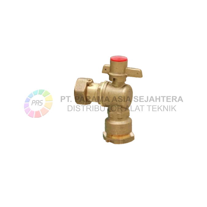 LOCKABLE BALL VALVE(B1046) 3/4"F X 3/4"H PN10 SAILING