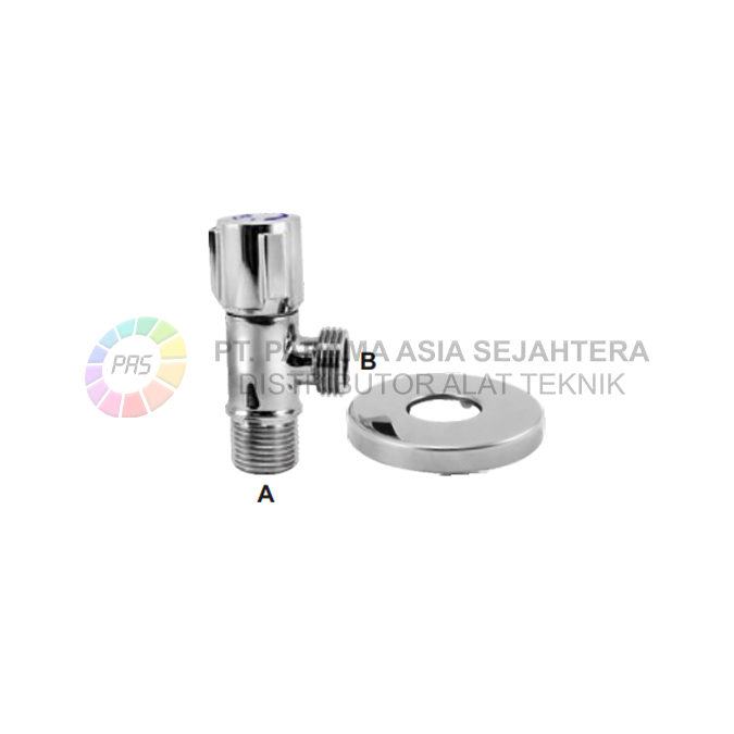 STOP KRAN KLOSET(A7029)  3/8" PN10 SAILING
