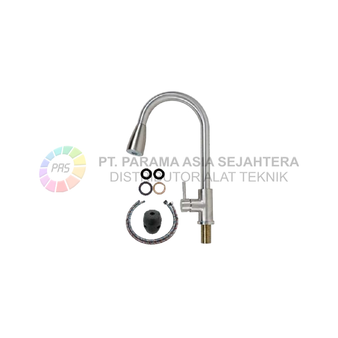 KRAN WASTAFEL LEHER FLEXIBLE PULL OUT 1/2" SPL8825 SAILING