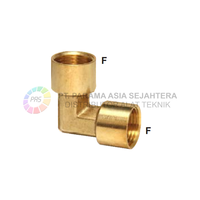 WN5101 FEMALE ELBOW  1/2"(F) X 1/2"(F) WIPRO