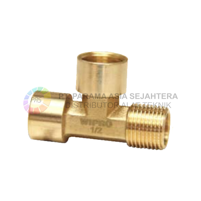 WN5108 T-TYPE CONNECTOR F1/2" X F1/2" X M1/2" WIPRO