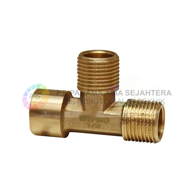 WN5113 T-TYPE CONNECTOR M1/2" X M1/2" X F1/2" WIPRO