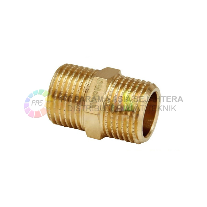 WN5127 DOUBLE NAPLE (MALE NAPLE)  M1/2"XM1/2" WIPRO