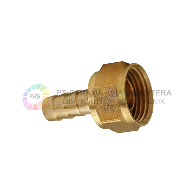 WN5148 UNION HOSE FITTING 1/2" - 10MM (3/8") WIPRO
