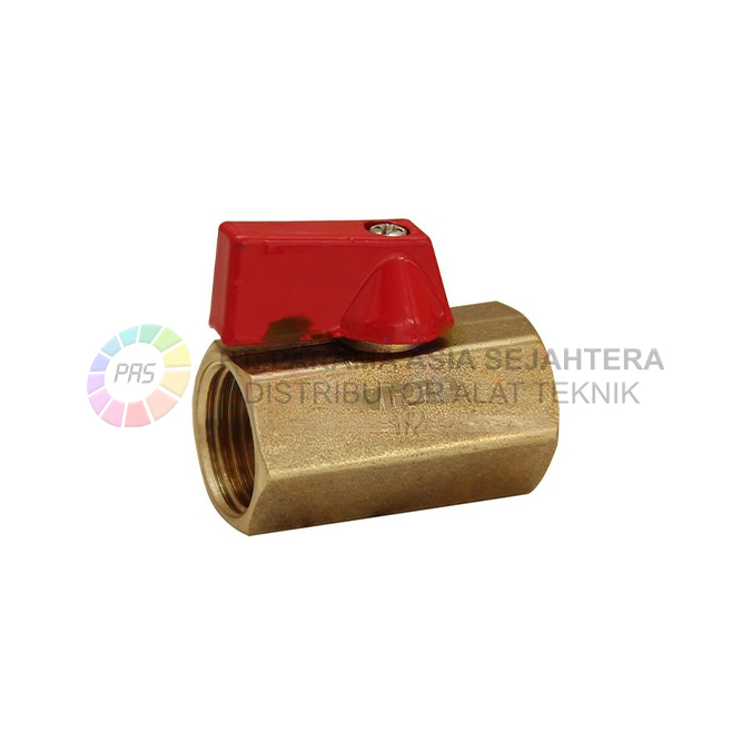 WN5312 MINI BALL VALVE-FF  1/4" WIPRO