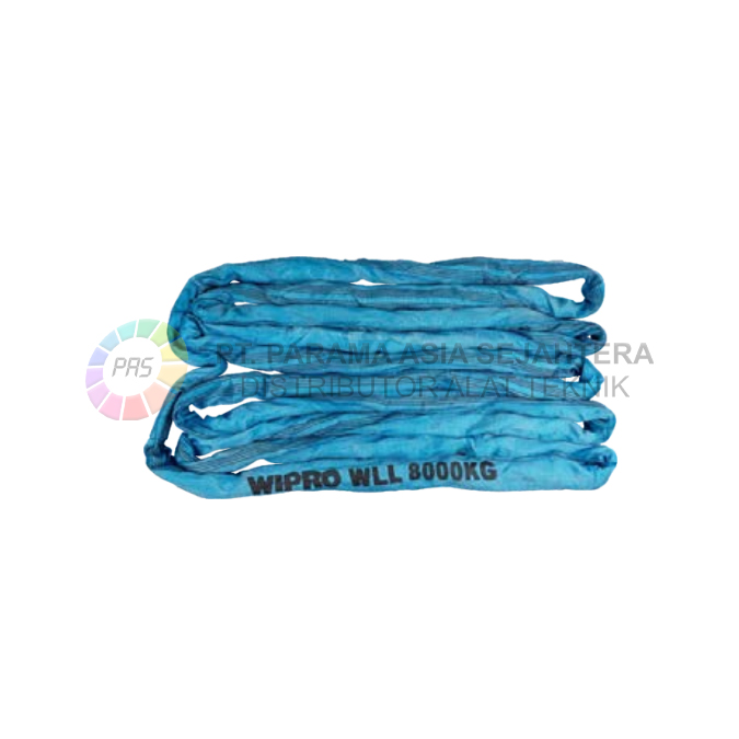 ROUND SLING WLL 8T4 200MMX4M (BIRU) WIPRO