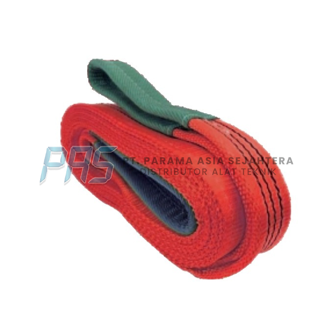 WEBBING SLING WLL 5T10 125MMX10M (MERAH) WIPRO