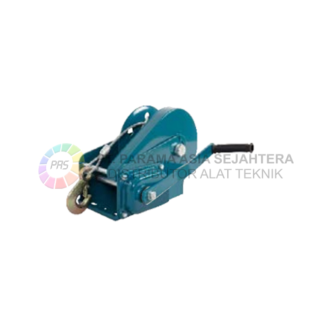 HAND WINCH W/BRAKE & WIRE ROPE WB-120  1200LB WIPRO