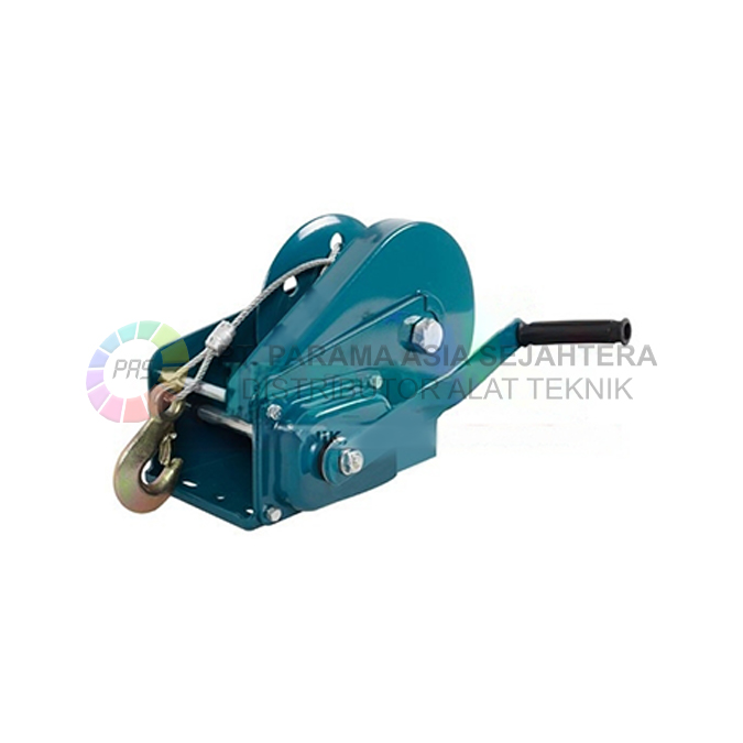 HAND WINCH W/BRAKE & WIRE ROPE WB-300  3000LB WIPRO