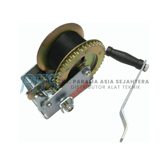 HAND WINCH SINGLE GEAR W/POLYESTER SLINGS WSS-080 WIPRO