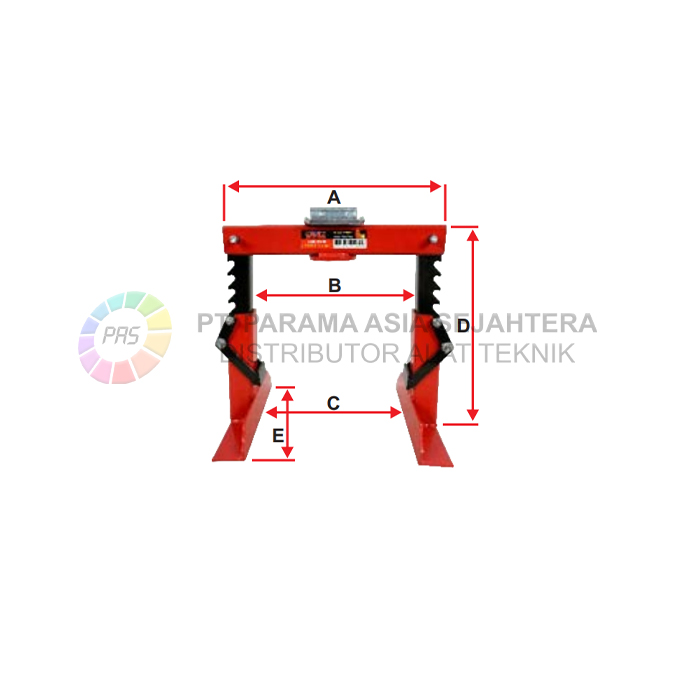 DONGKRAK PENYANGGA 2 SISI  3T (T53000) WIPRO