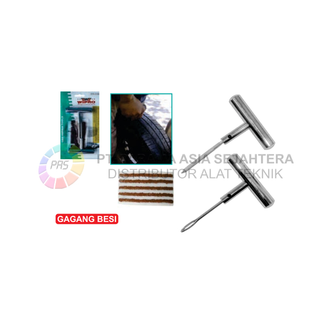 TAMBAL BAN TUBELESS SET ATK-018 BESI WIPRO 
