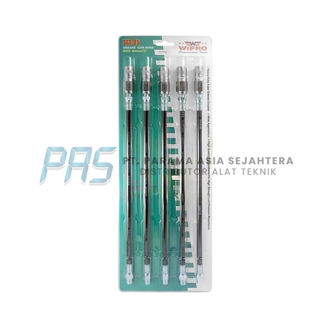 SELANG GREASE GUN SET 5PCS SGS-05 WIPRO