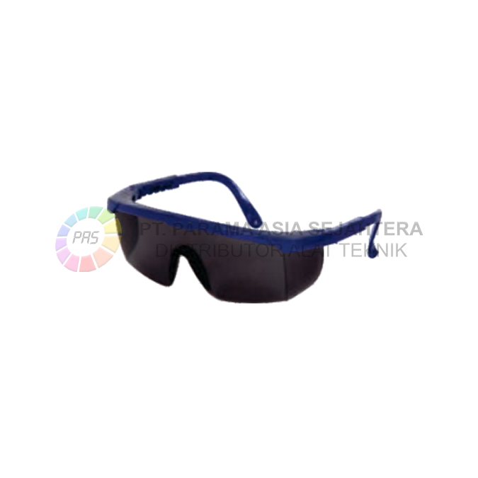 KACAMATA SAFETY F 106-04 SMOKE FRAME BLUE