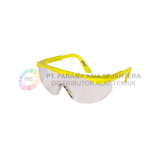 KACAMATA SAFETY H1069-01 CLEAR-AF FRAME YELLOW JCK