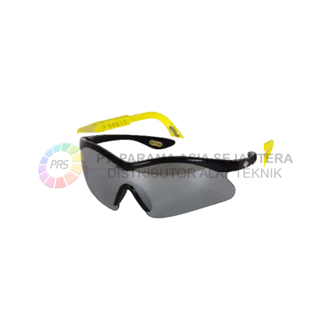KACAMATA SAFETY HC1710-02 SILVER FRAME BLACK JCK