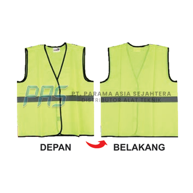 ROMPI PENGAMAN M/ POLOS POLYSTER HIJAU