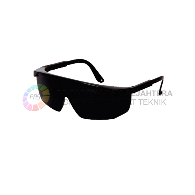 KACAMATA SAFETY F106-03 BLACK-BLACK