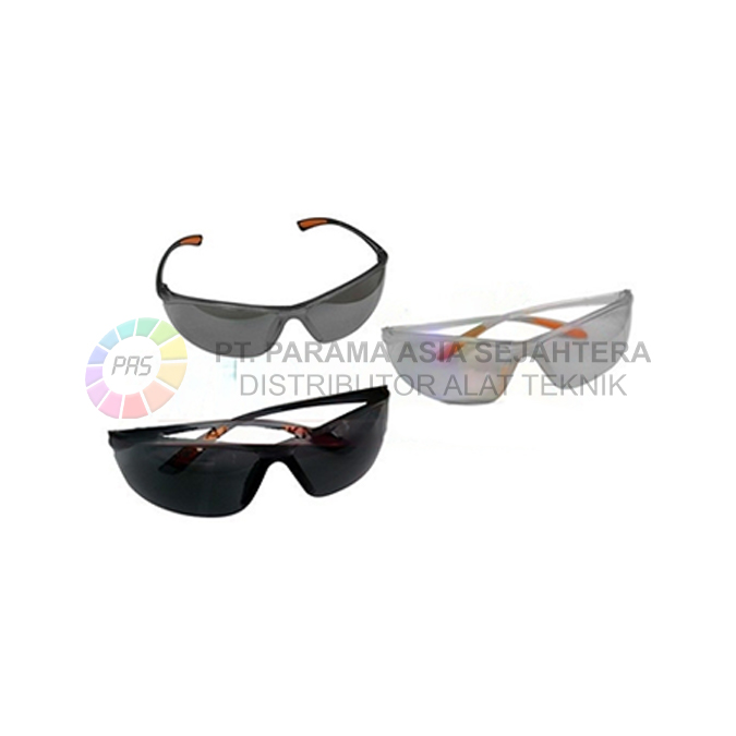 KACAMATA SAFETY HC203-01 CLEAR FRAME CLEAR ORANGE JCK