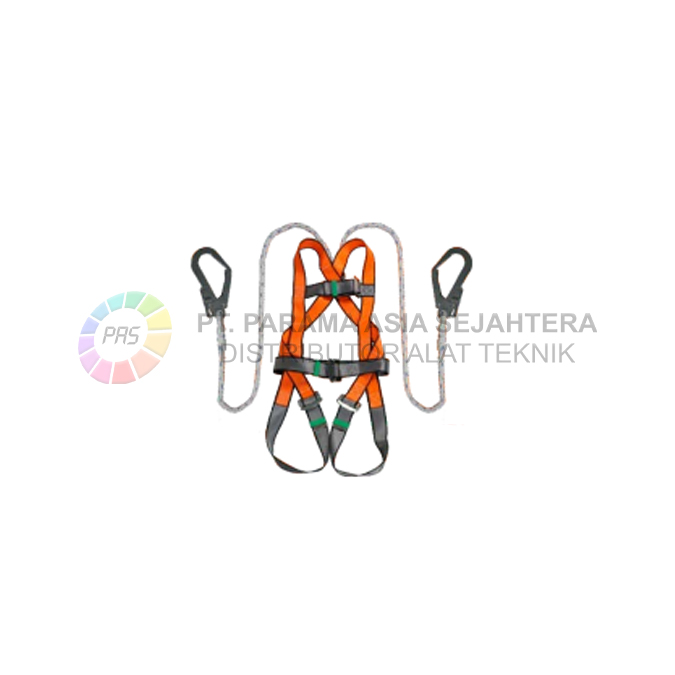 SABUK PENGAMAN M/ PARASUT DOUBLE STRAP DOUBLE HOOK HSB-200 WP