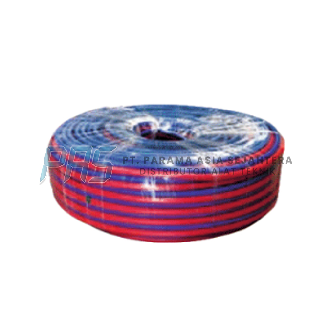 SELANG LAS DOUBLE ITALY SLD-88A 1/4X3/8X 10M (BIRU/MERAH) WIPRO
