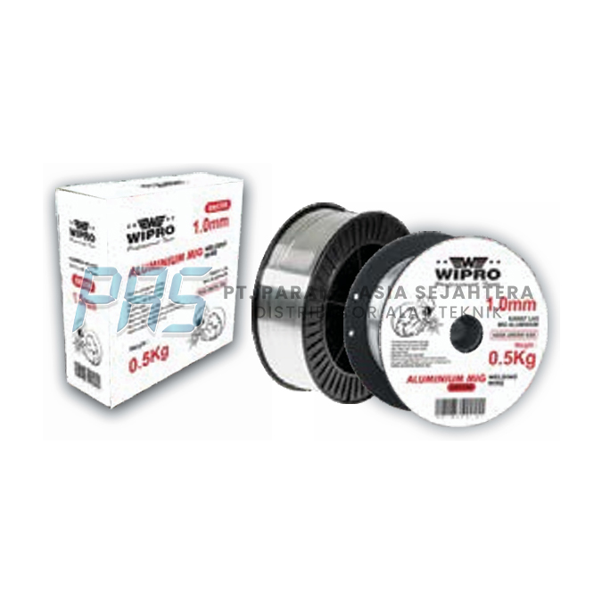 KAWAT LAS MIG ALUMINIUM ER5356 1.0MM WIPRO (1 ROLL = 0.5KG)