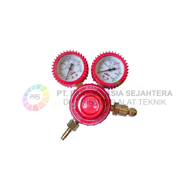 REGULATOR ACETYLINE AR05 (DOUBLE) WIPRO