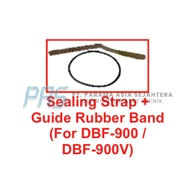 SP. DBF-900/900V SEALING STRAP+GUIDE RUBBER BAND WIPRO