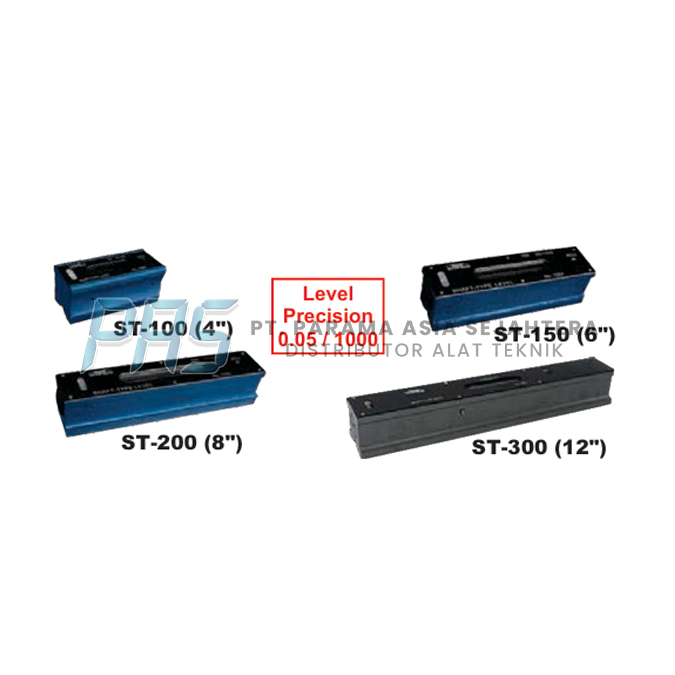 WATERPASS MESIN  4" ST-100 WIPRO