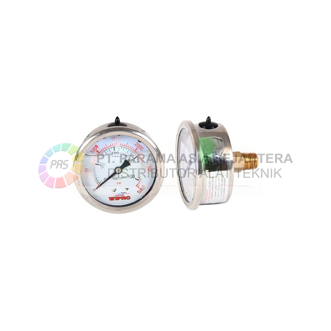 MANOMETER MINYAK DRAT TENGAH MMDT-325  10KG WIPRO
