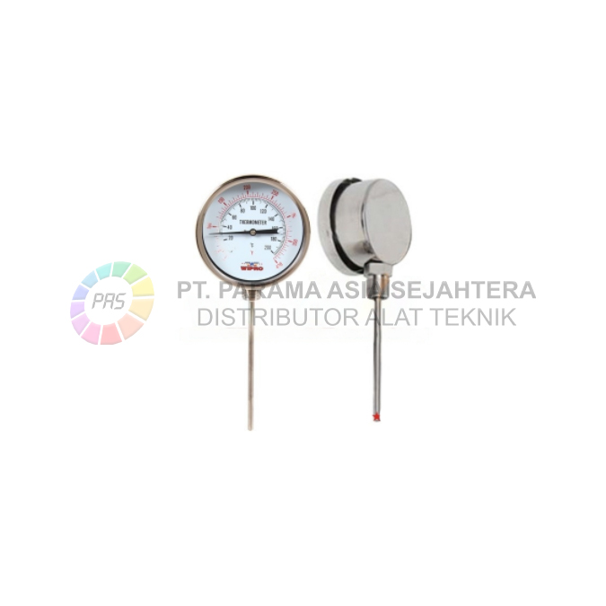 THERMOMETER LURUS TL-310 3" X 100MM (200) WIPRO