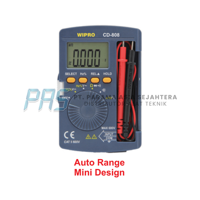 MULTITESTER DIGITAL CD-808 WIPRO