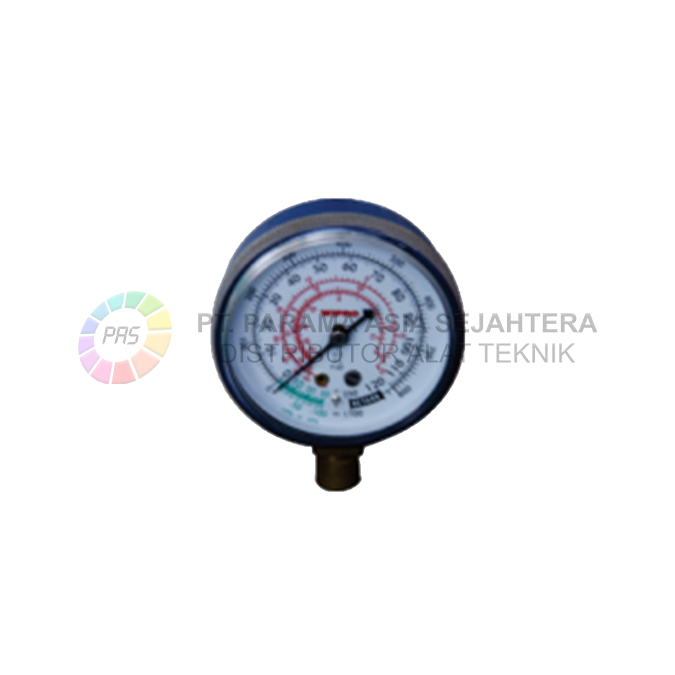 MANOMETER FREON-BIRU- 100 S/D 800 KPA WIPRO