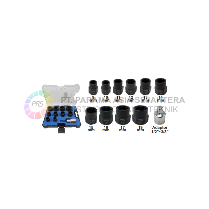 NUT EXTRACTOR SET NE-11 (11PCS) WIPRO