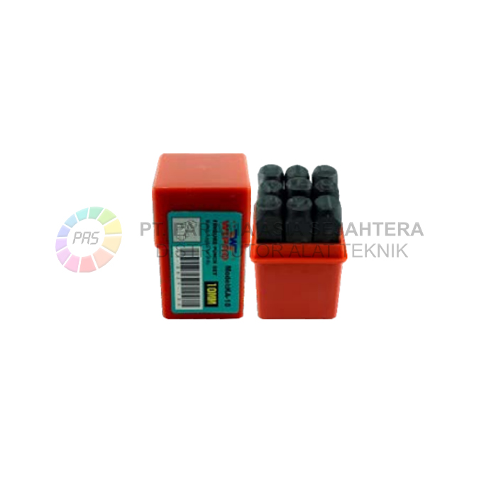 KETOK ANGKA SET (0-8) KA-02 (2 MM) WIPRO