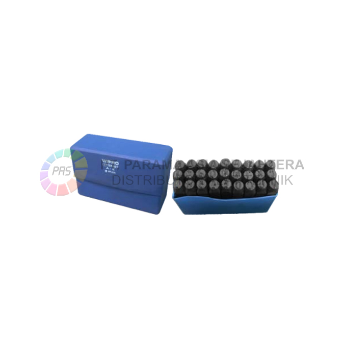 KETOK HURUF SET (ABC...)  1.5MM (B/BIRU) 27PCS WIPRO