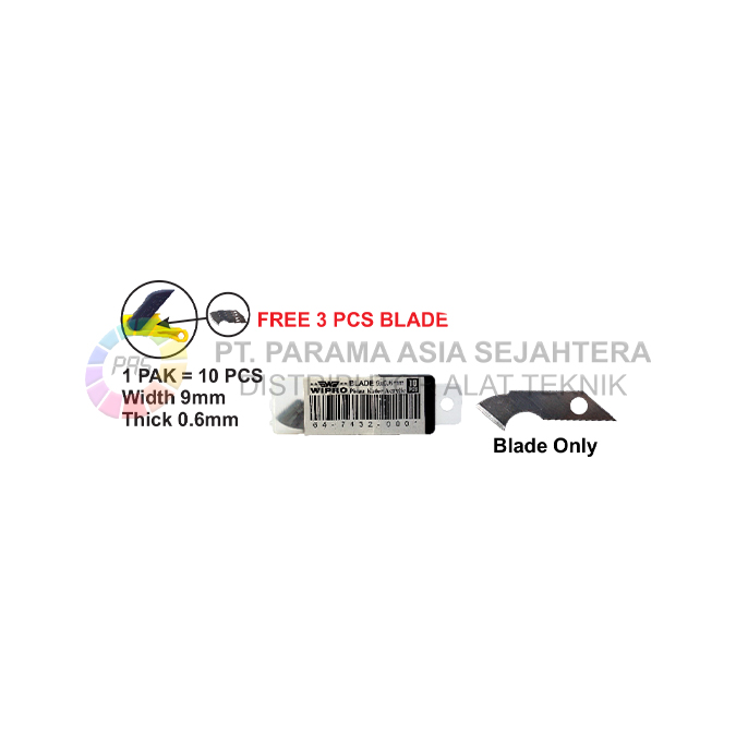 PISAU CUTTER ACRYLIC GK-02 BLADE ONLY WIPRO