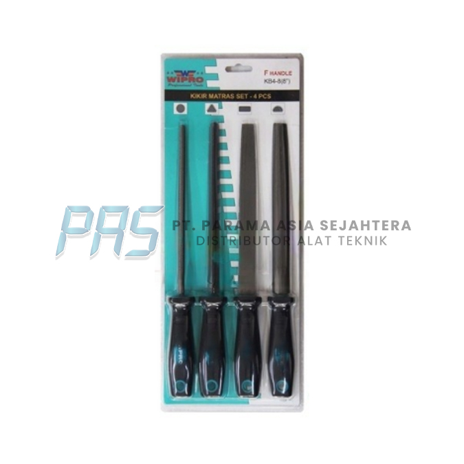 KIKIR SET BESI (MATRAS) 4PCS KB4- 8 (8") WIPRO