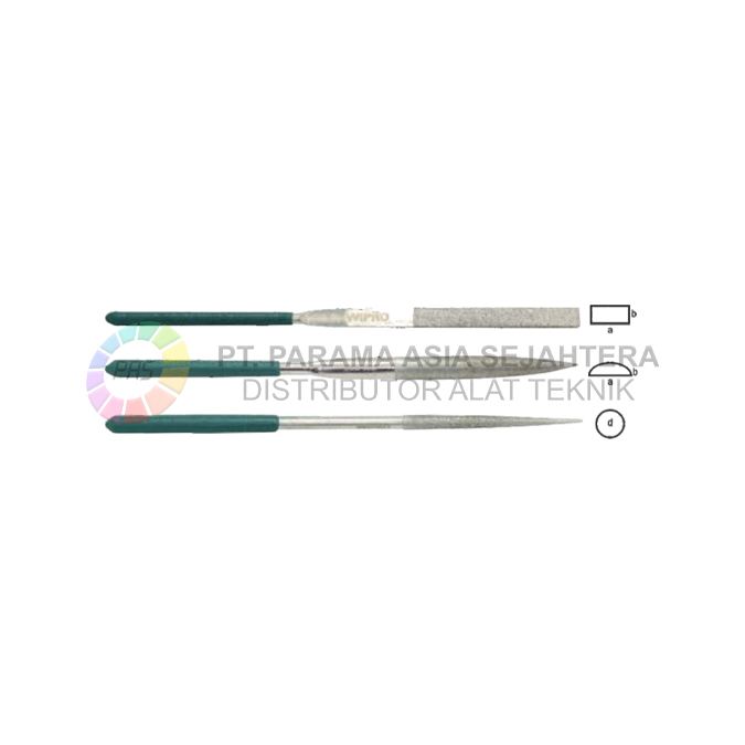 DIAMOND FILE ( KIKIR INTAN ) DF-01 (FLAT) WIPRO