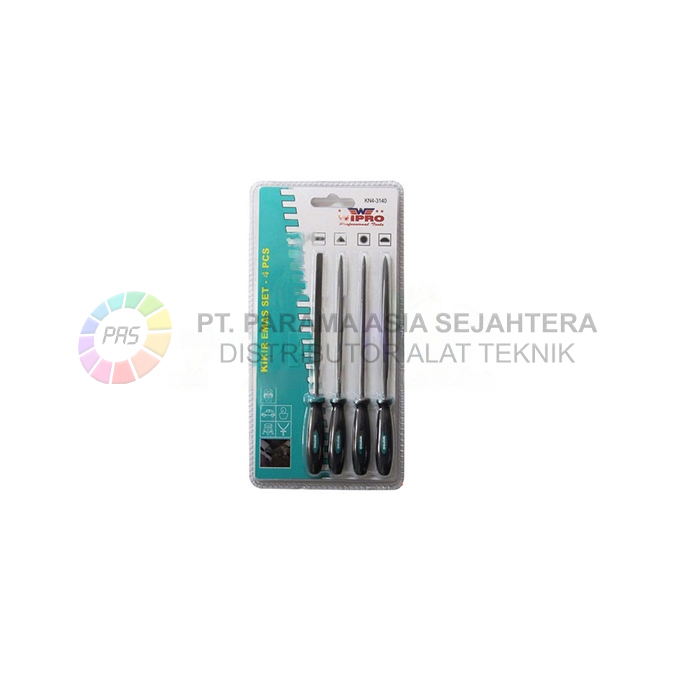 KIKIR EMAS SET  4PCS KN4-3140 (3X140MM) WIPRO