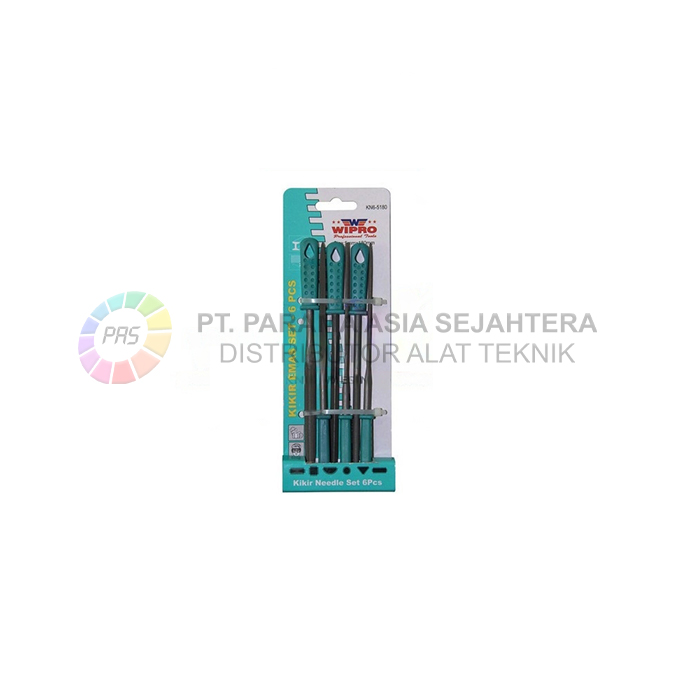 KIKIR EMAS SET  6PCS KN6-5180 (5X180MM) WIPRO